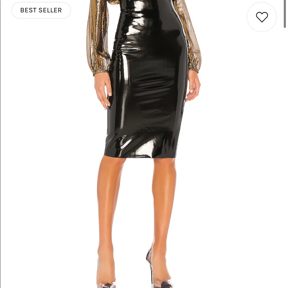 Commando Black Midi Skirt